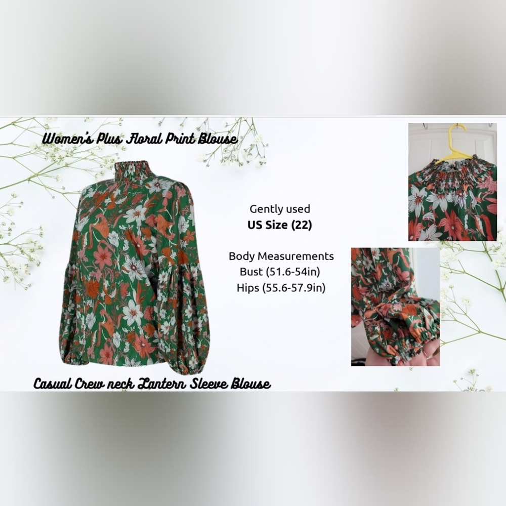 Women's Elegant Floral Blouse